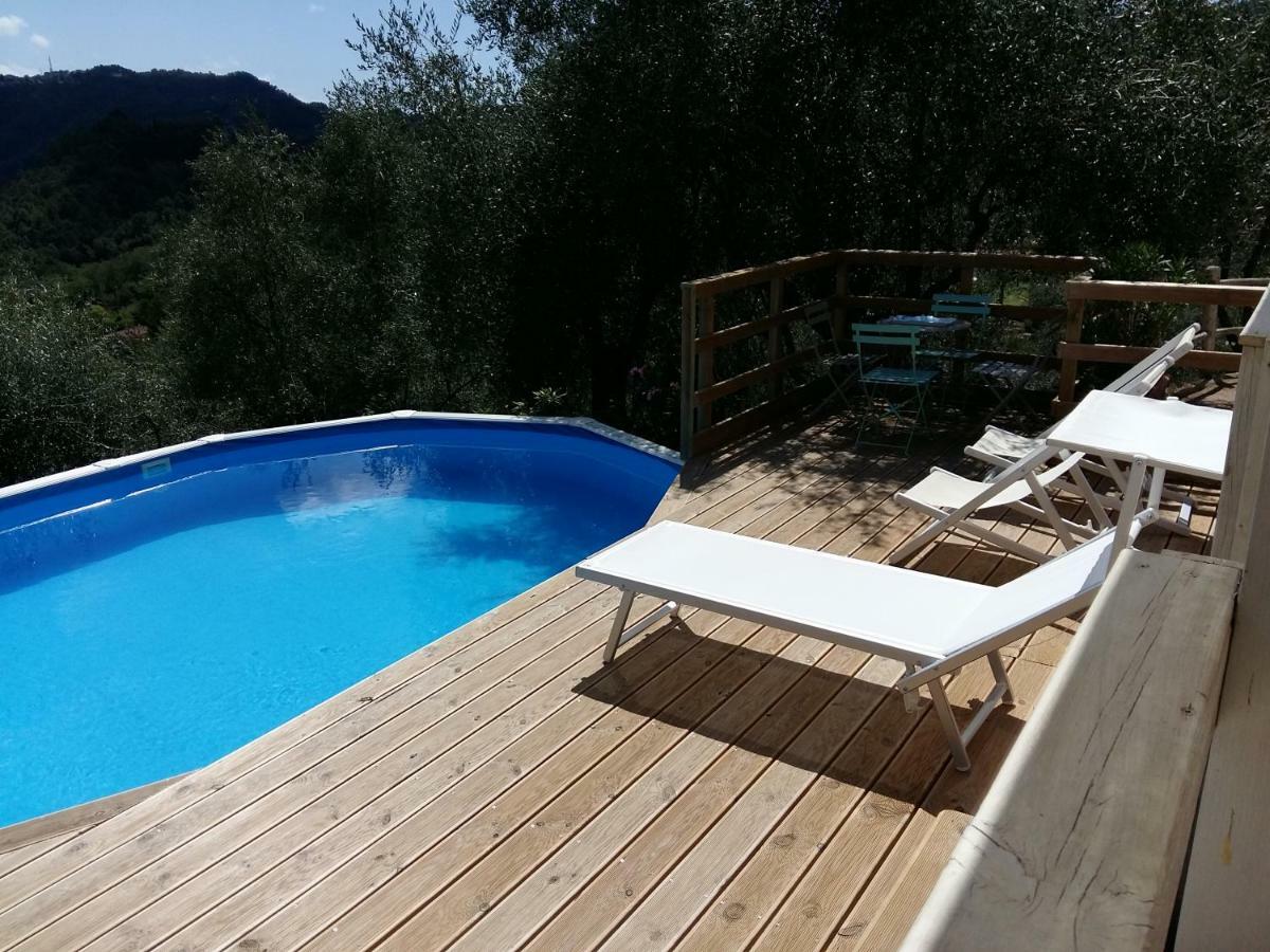 Valuable Rustic Tuscan Swimming Pool, Breathtaking View Of Camaiore Zewnętrze zdjęcie