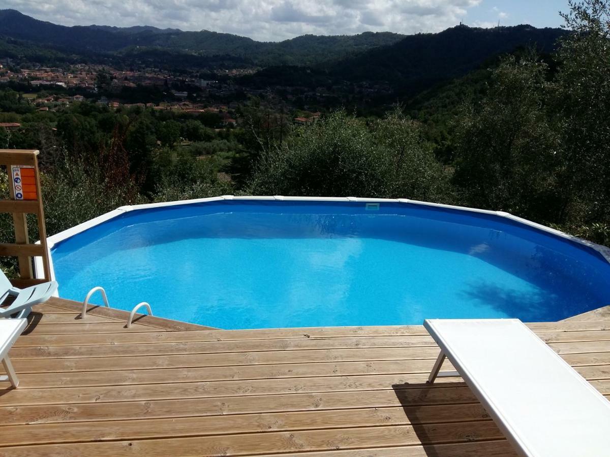 Valuable Rustic Tuscan Swimming Pool, Breathtaking View Of Camaiore Zewnętrze zdjęcie
