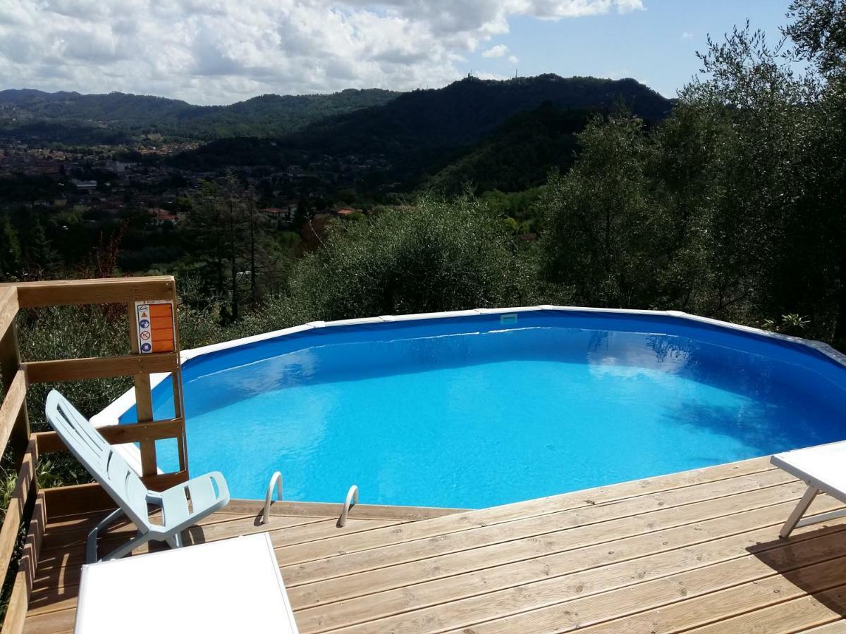 Valuable Rustic Tuscan Swimming Pool, Breathtaking View Of Camaiore Zewnętrze zdjęcie
